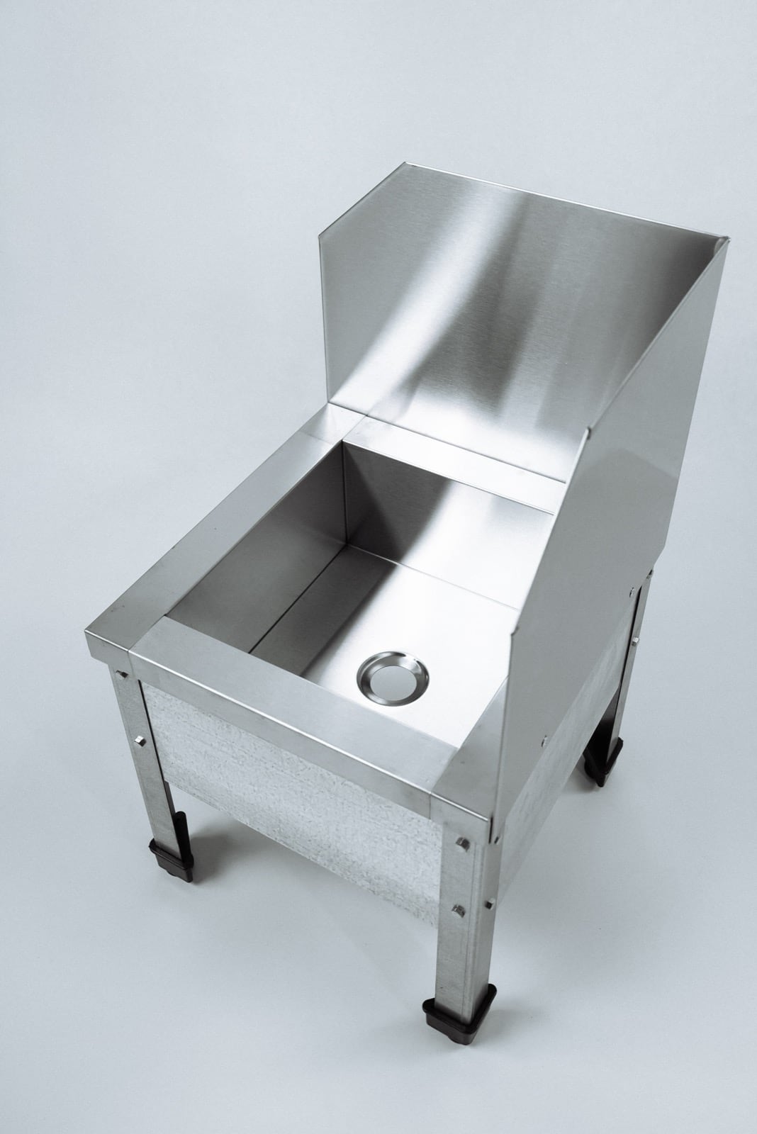 Моповая ванна с бортом.