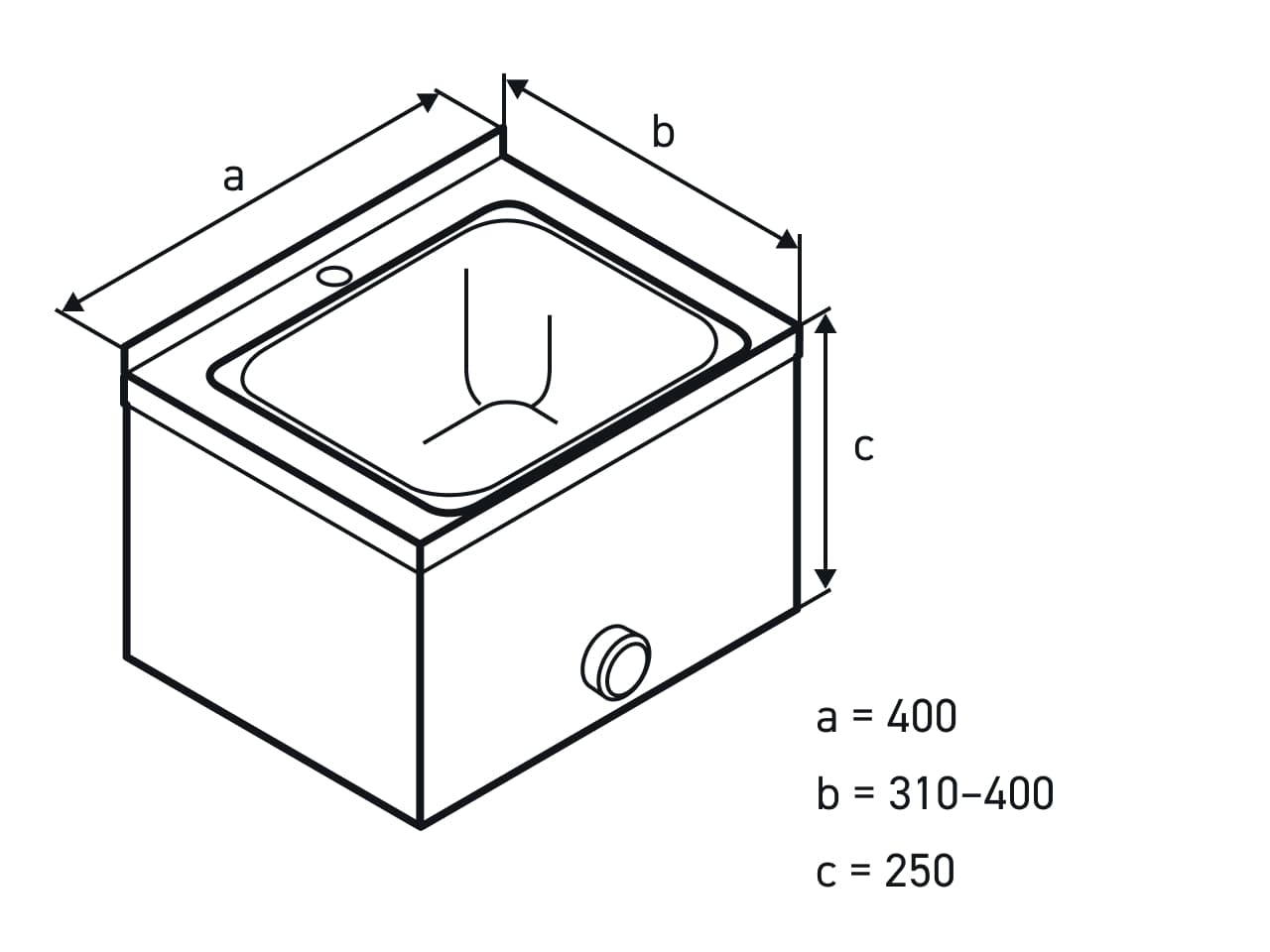 Размеры рукомойников РМКн